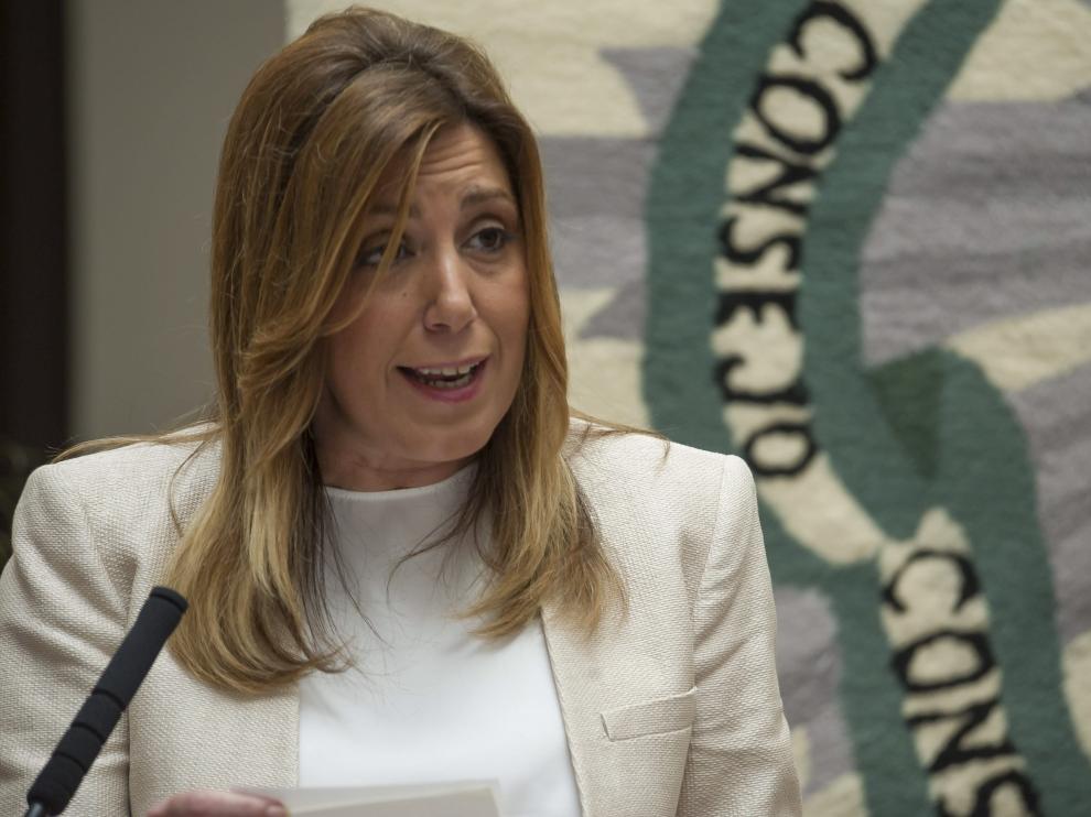 La presidenta andaluza, Susana Díaz