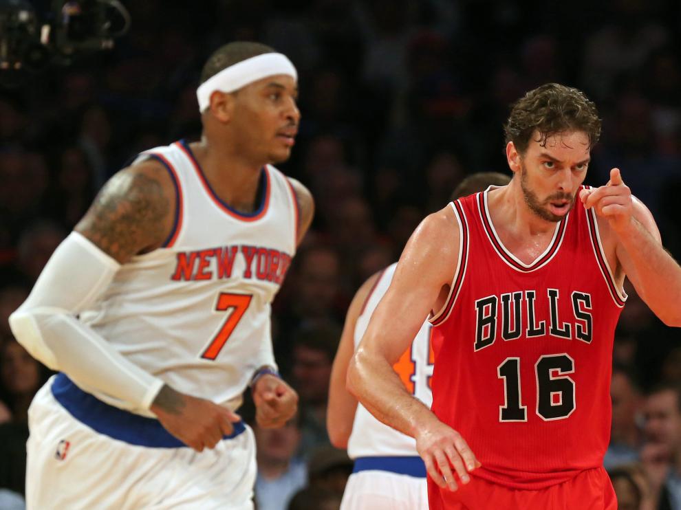 Gasol firmó 21 puntos y 11 rebotes en la victoria de los Bulls