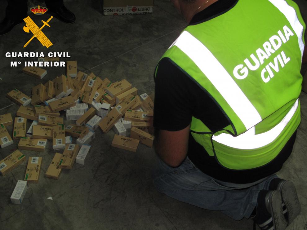 Medicamentos requisados por la operación Pharmakon