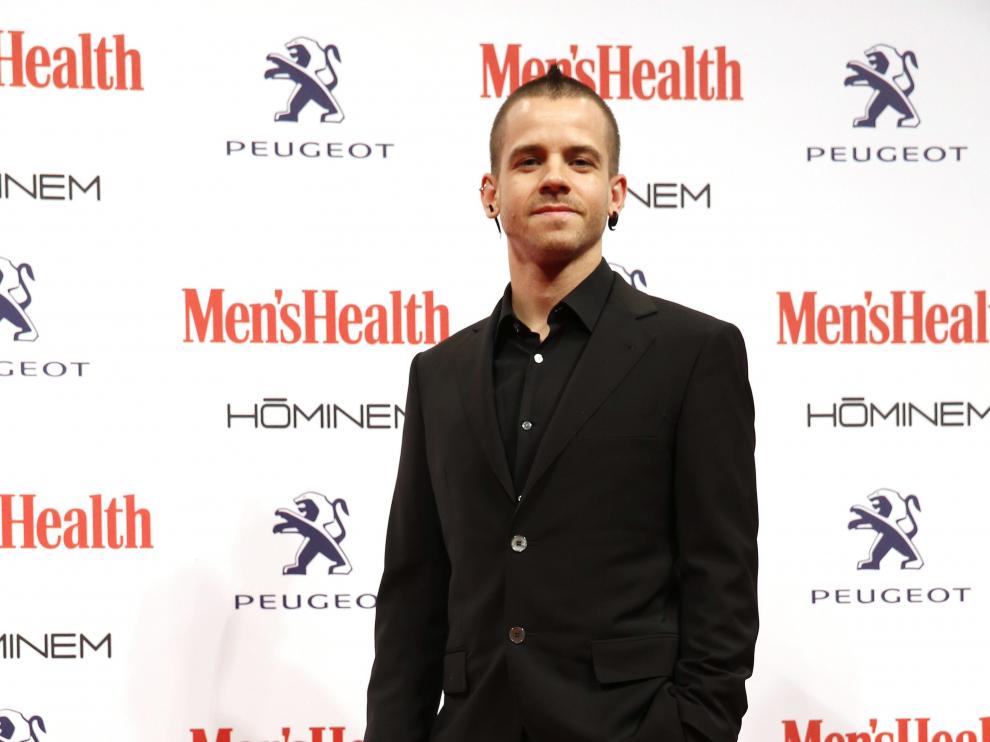 David Muñoz en el acto en el que recibió el galardón 'Hombre del año. Innovación' de Men's Health.