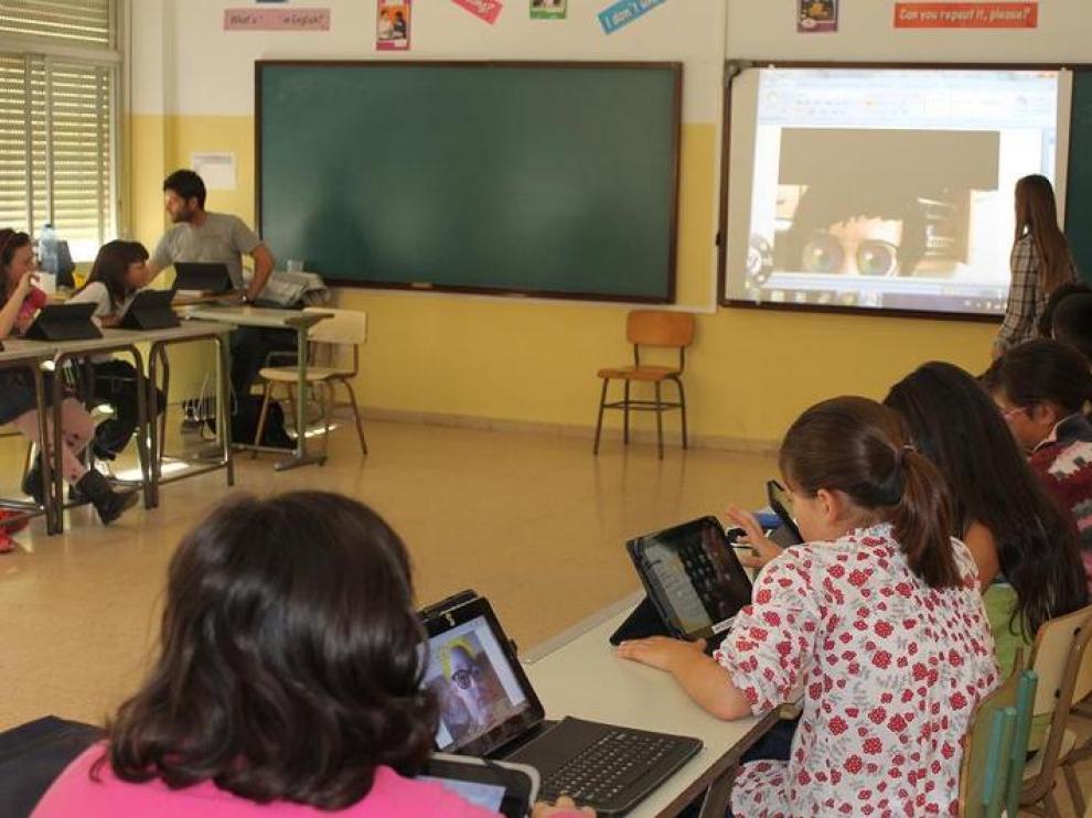 Colegio Montecorona, pionero en libros digitales