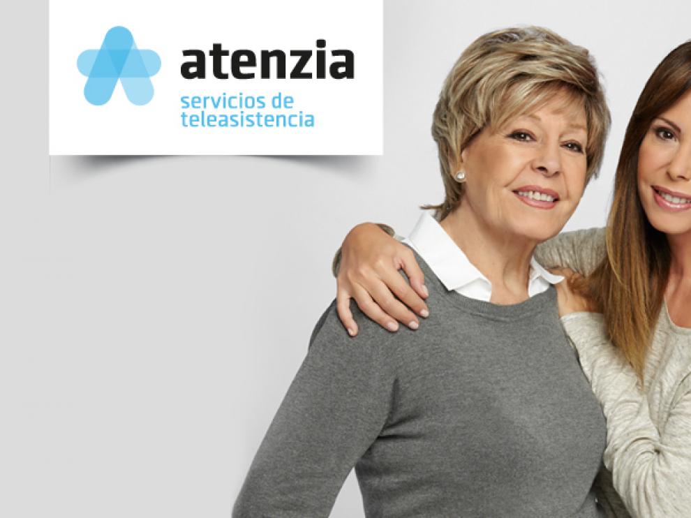 Laura Valenzuela y Lara Dibildos, imagen de la nueva marca de atenzia.