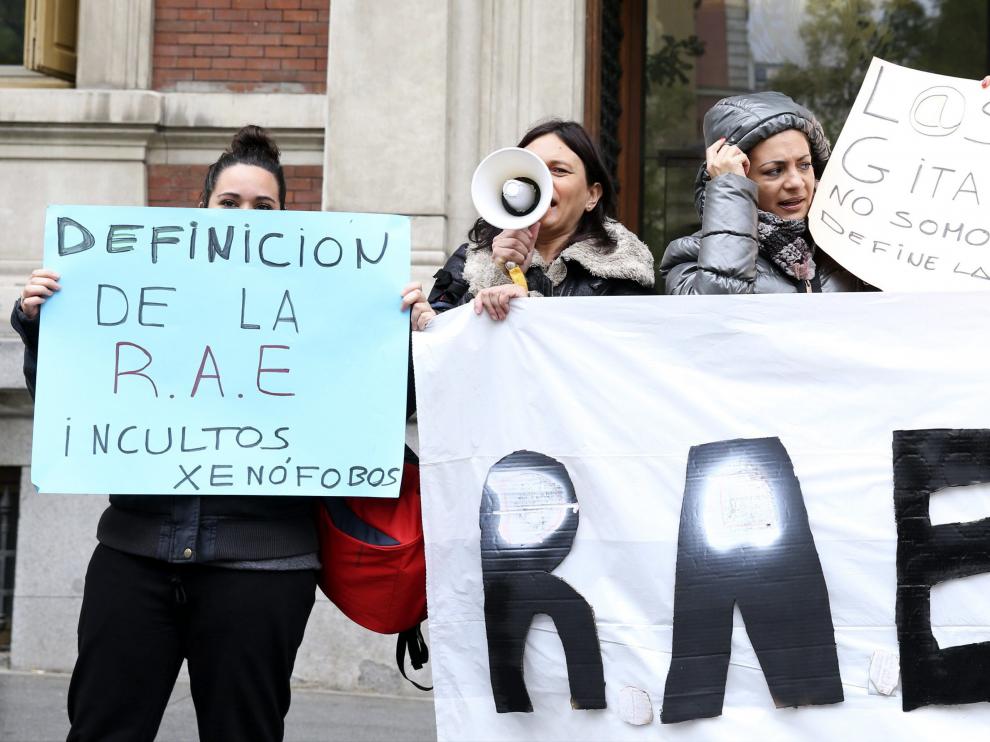 Concentración por la palabra 'gitano' en la RAE