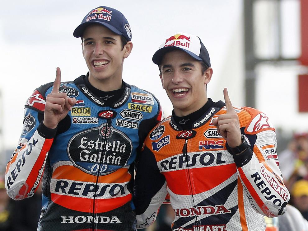 Los hermanos Márquez fueron campeones en sus categorías