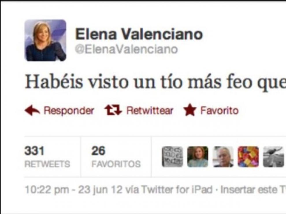 Elena Valenciano y su polémica pregunta