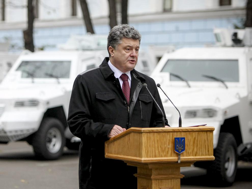 El presidente de Ucrania, Petró Poroshenko