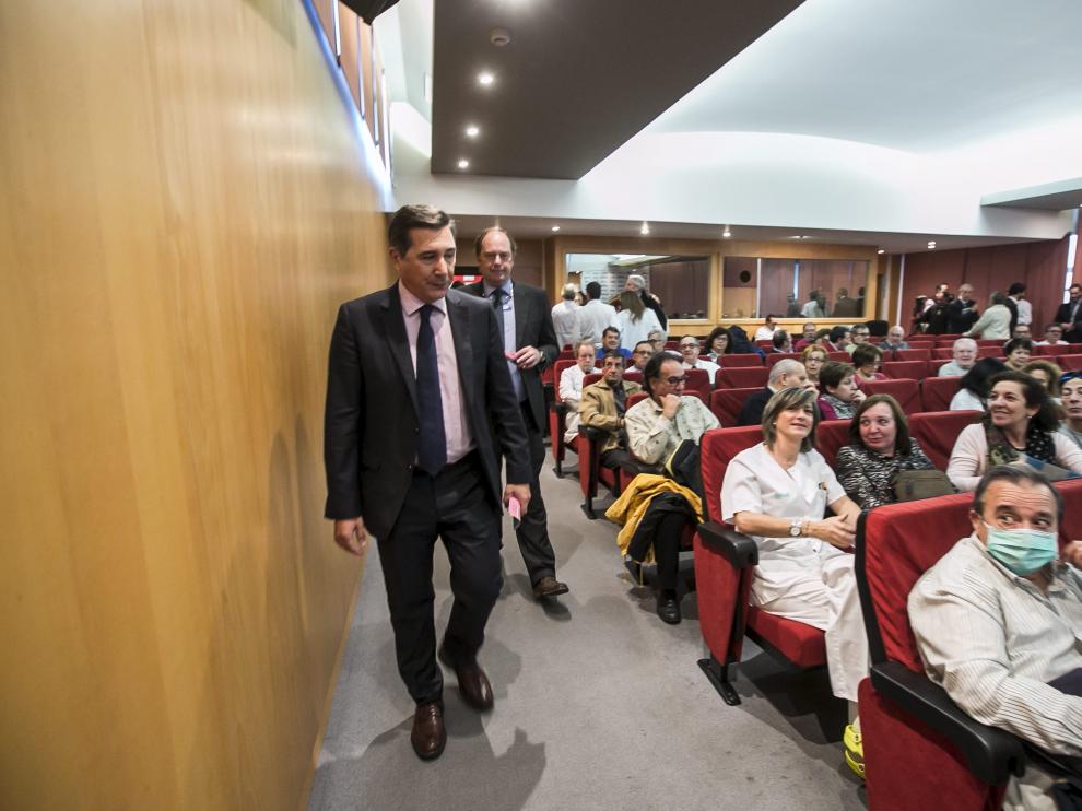 El director de la ONT, en Zaragoza