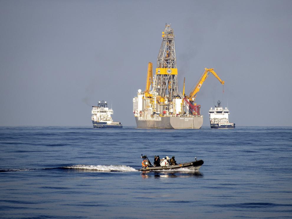 Repsol inicia el sondeo 'Sandía' a 54 kilómetros de Fuerteventura