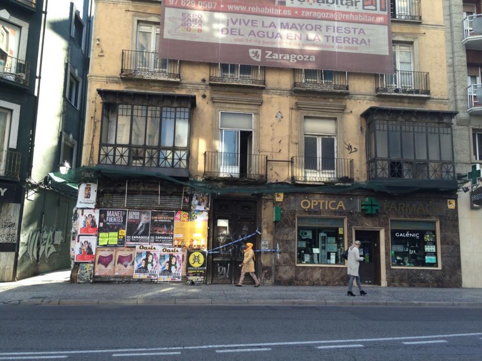 El edificio en ruinas en el que ha sido hallado el cadáver