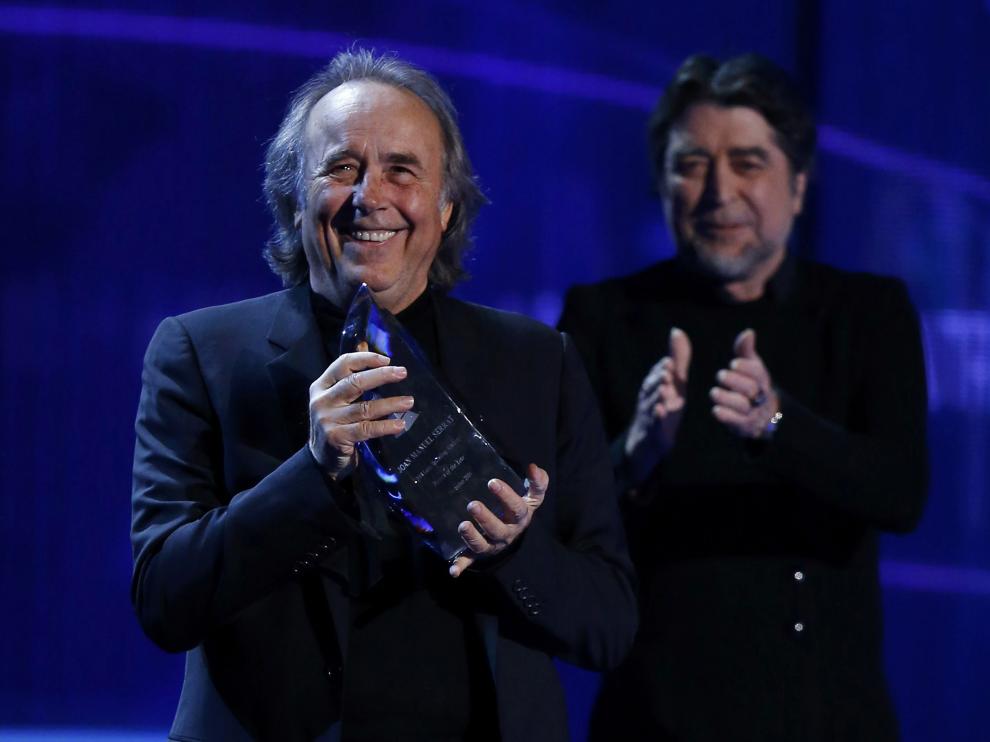 Los Grammy Latino homenajearon también a Joan Manuel Serrat