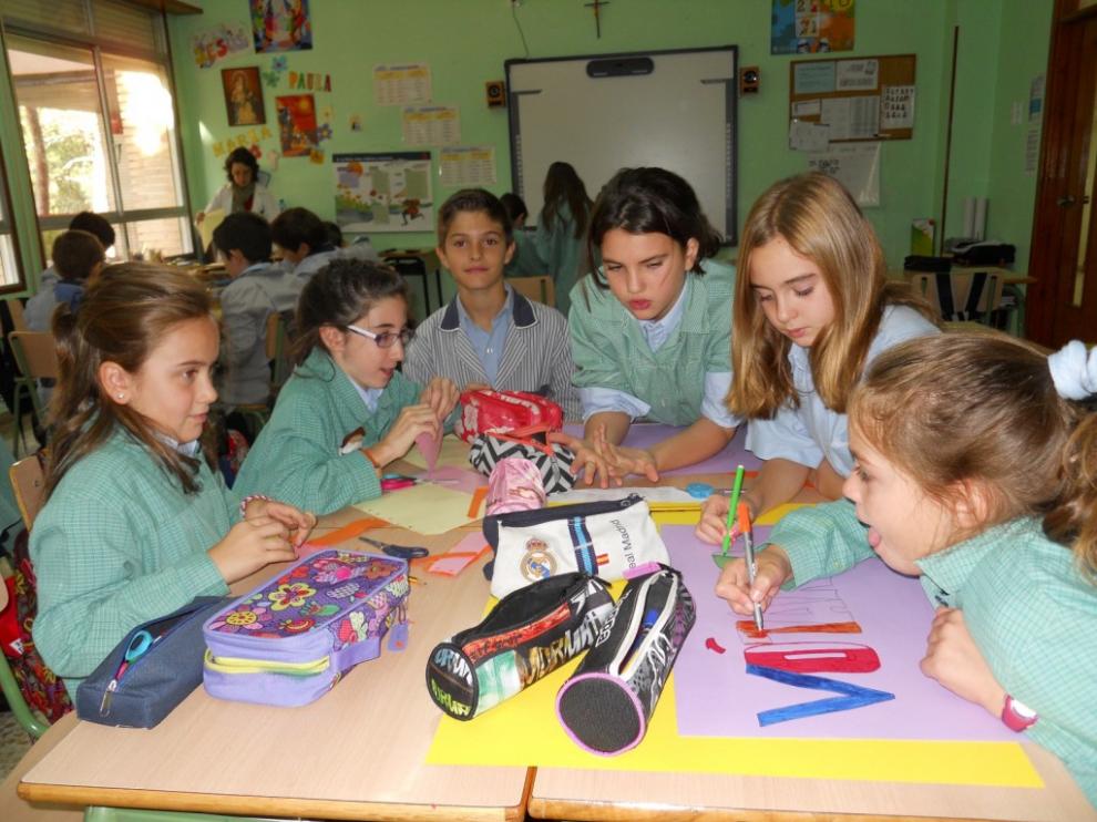 Los alumnos preparan la campaña electoral