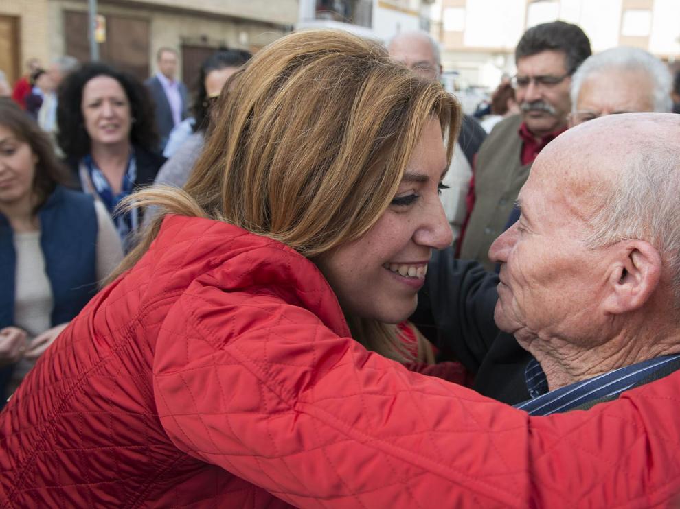 La presidenta de la Junta de Andalucía, Susana Díaz