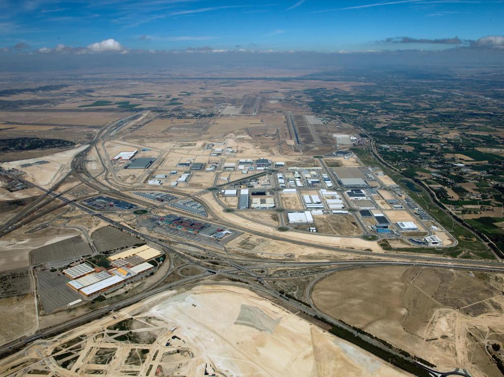 Vista aérea de Plaza