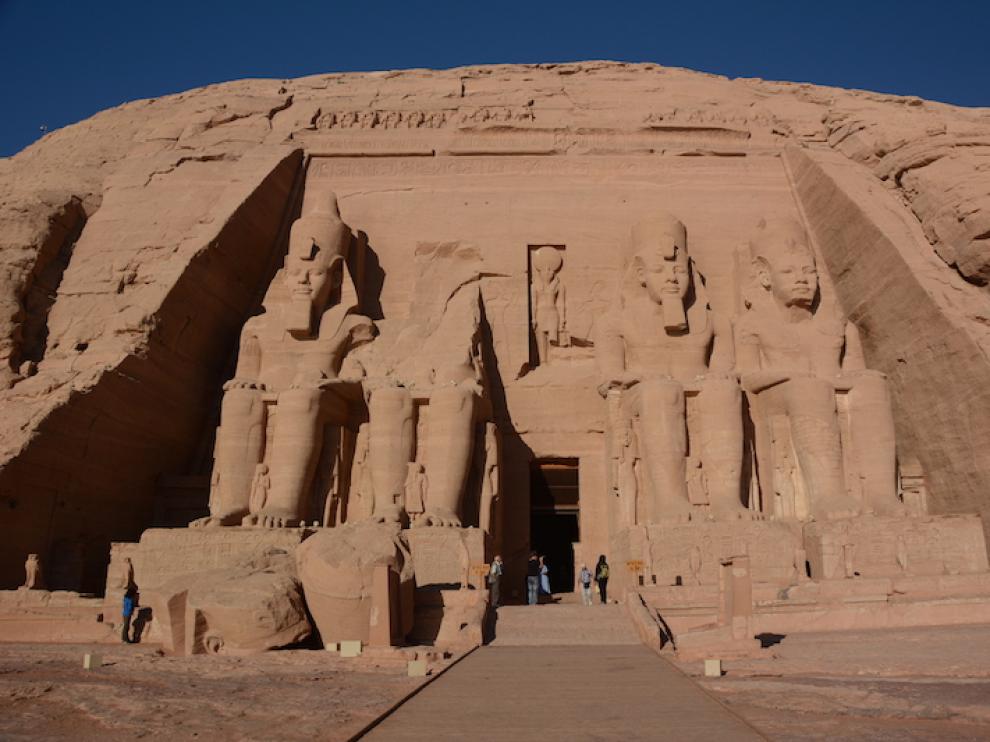 Abu simbel, en el sur de Egipto