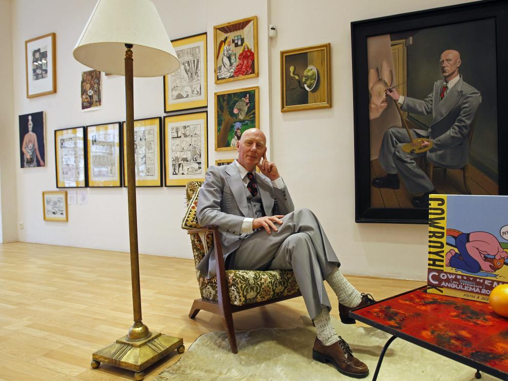 El artista belga Herr Seele