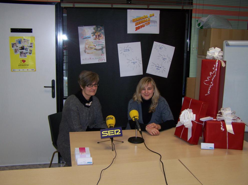 Pilar Anmella (izda) y Marian Gracia