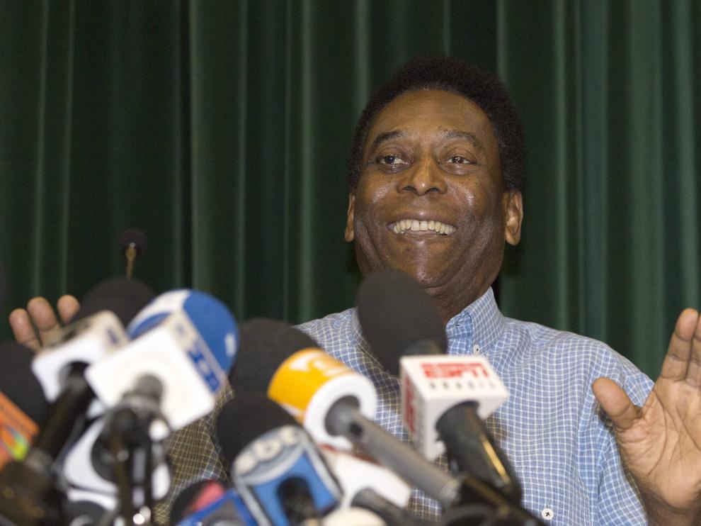 El exfutbolista brasileño Edson Arantes do Nascimento, 'Pele'