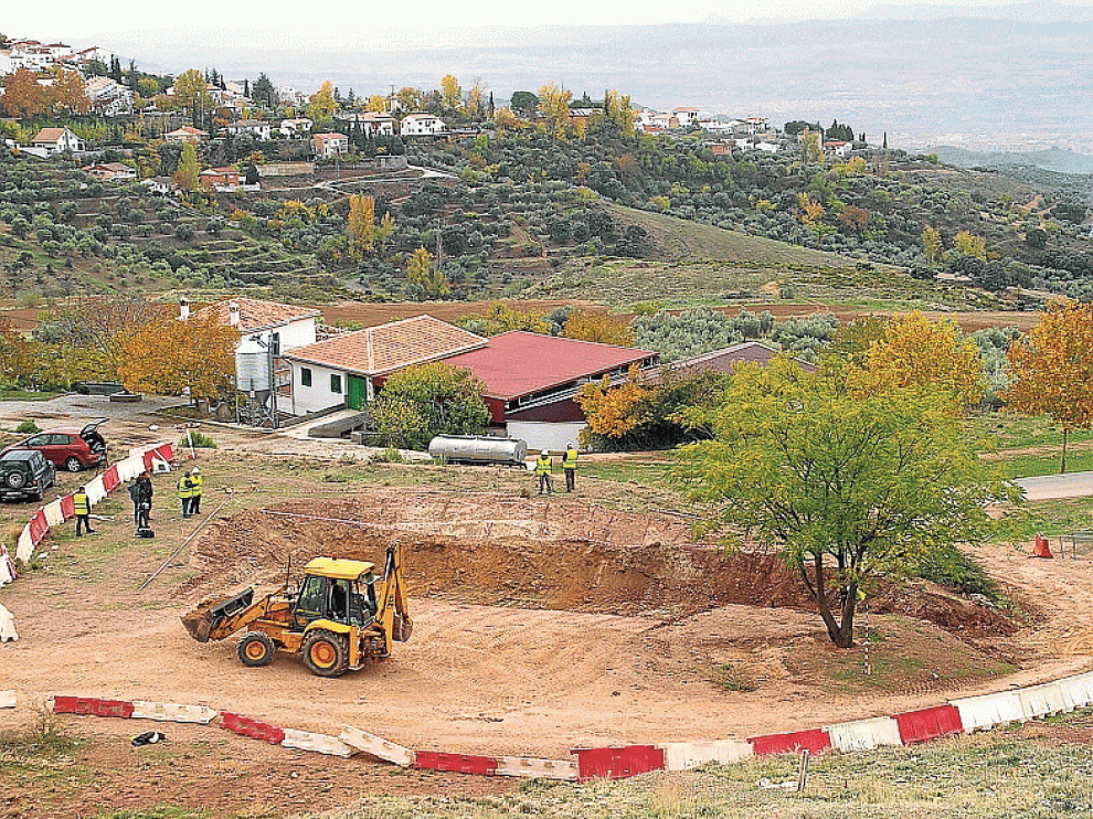 Un aspecto de la excavación arqueológica