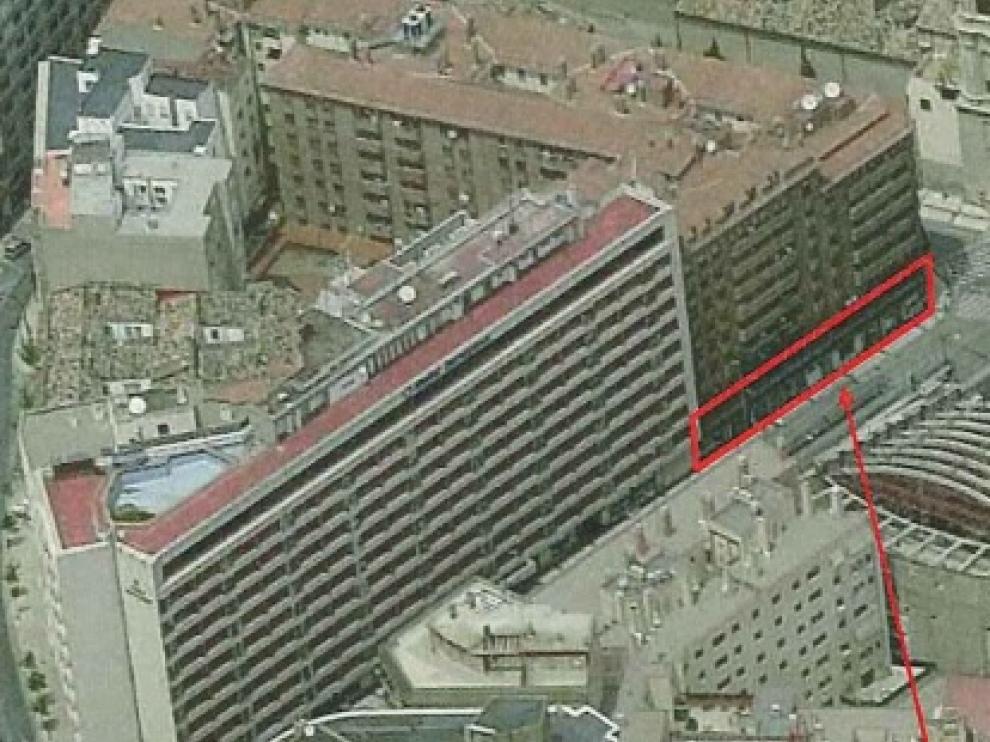 El local que saca a subasta el Estado