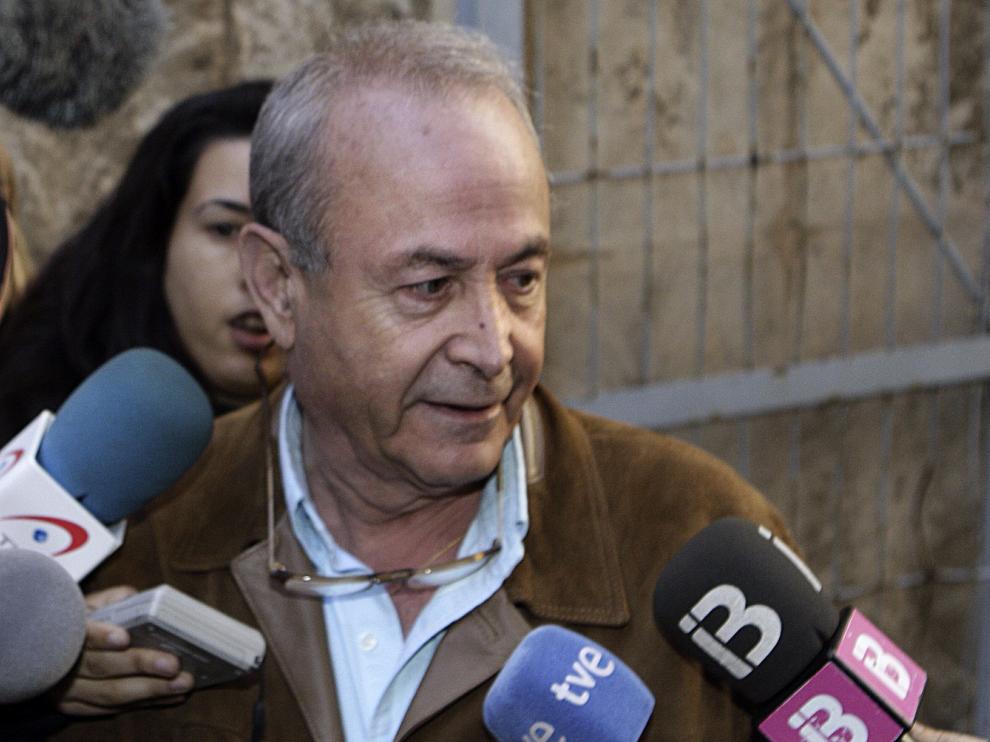 El juez Castro, a la salida de los juzgados este lunes