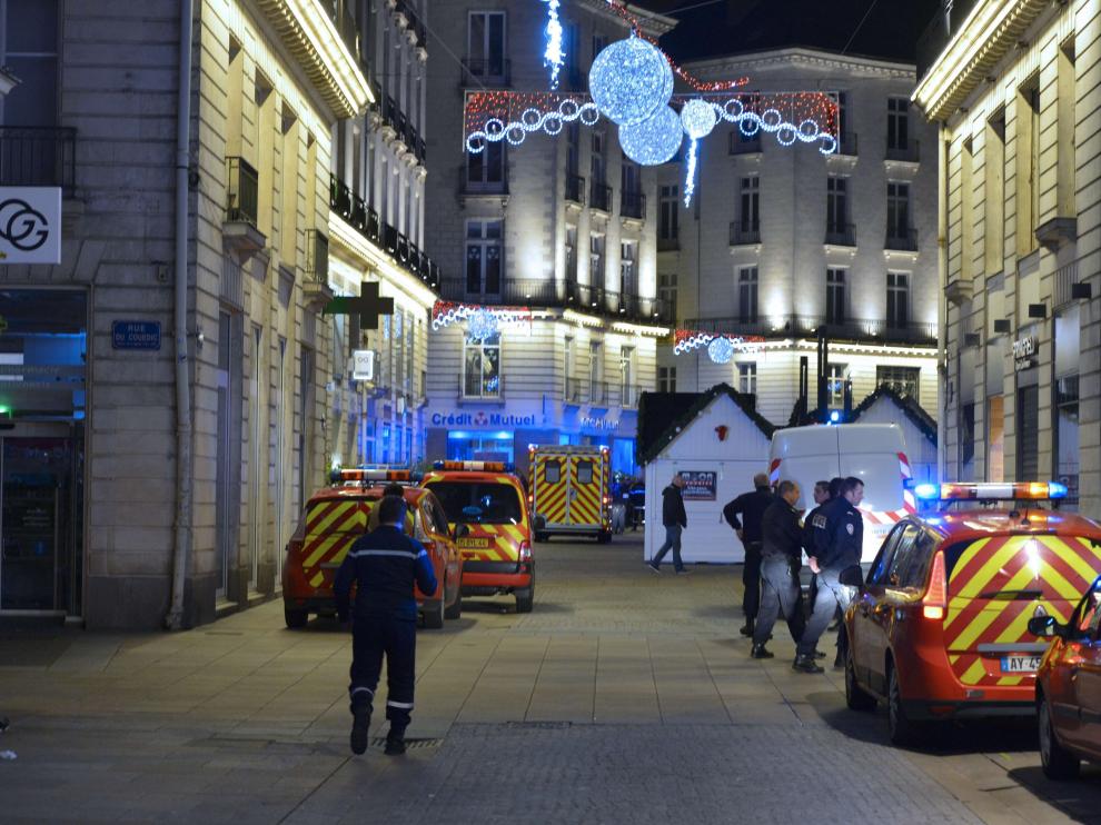 Once heridos tras ser atropellados por una furgoneta en la ciudad francesa de Nantes