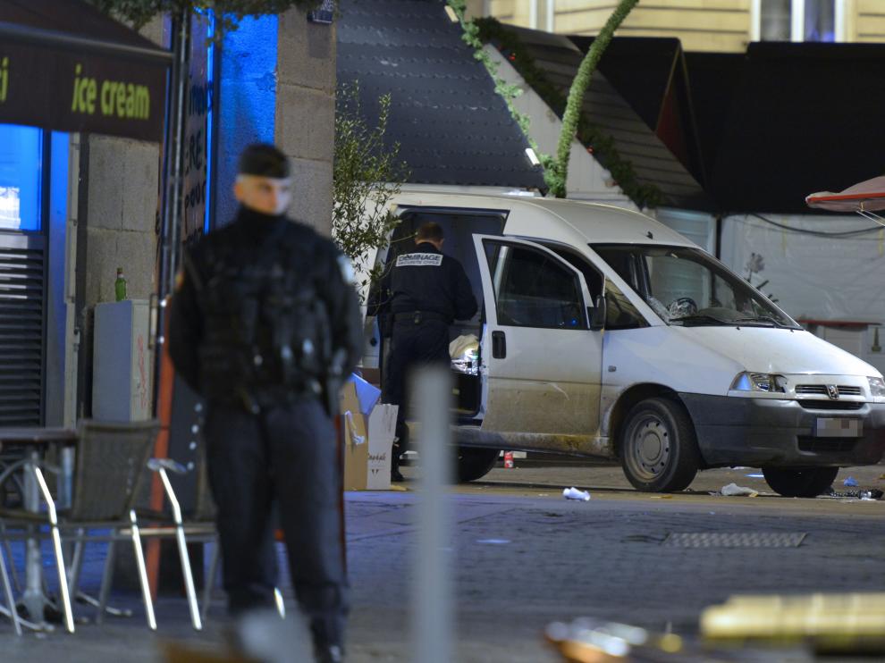 Accidente en Nantes (Francia)