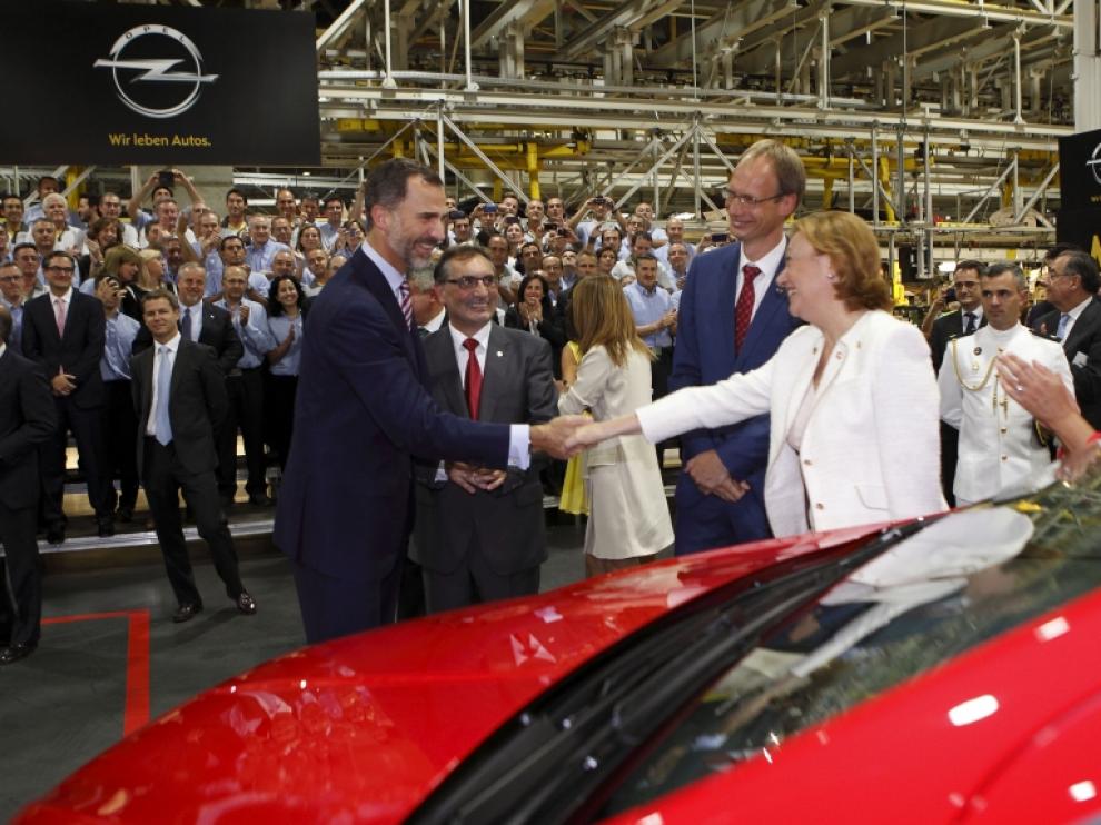 La primera visita de Felipe VI a Aragón, uno de los momentos destacados del año