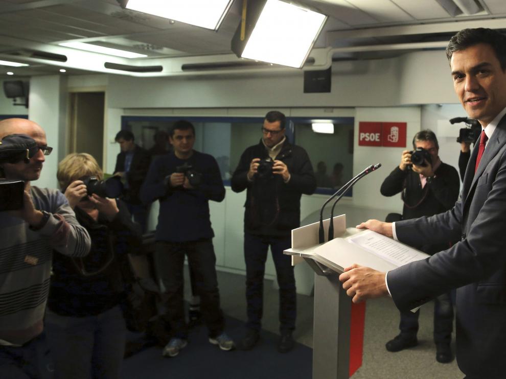 Pedro Sánchez, haciendo balance del año la semana pasada