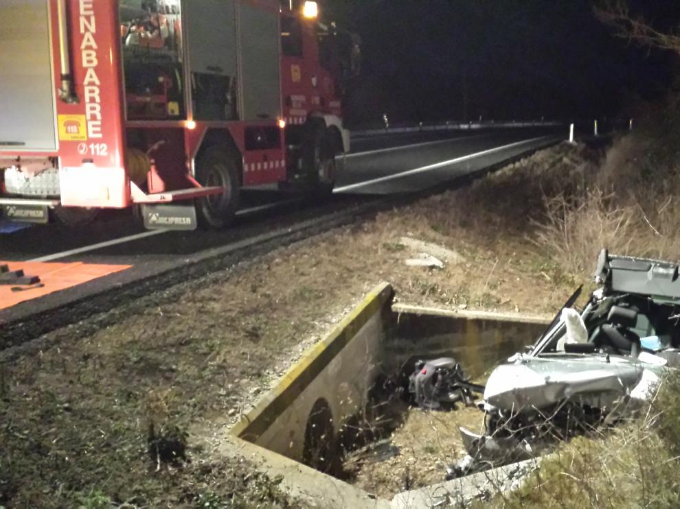 Un conductor falleció este lunes en Alcampell