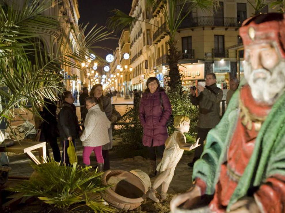 La Muestra Navideña y el Belén de la plaza del Pilar tuvieron 384.000 visitantes