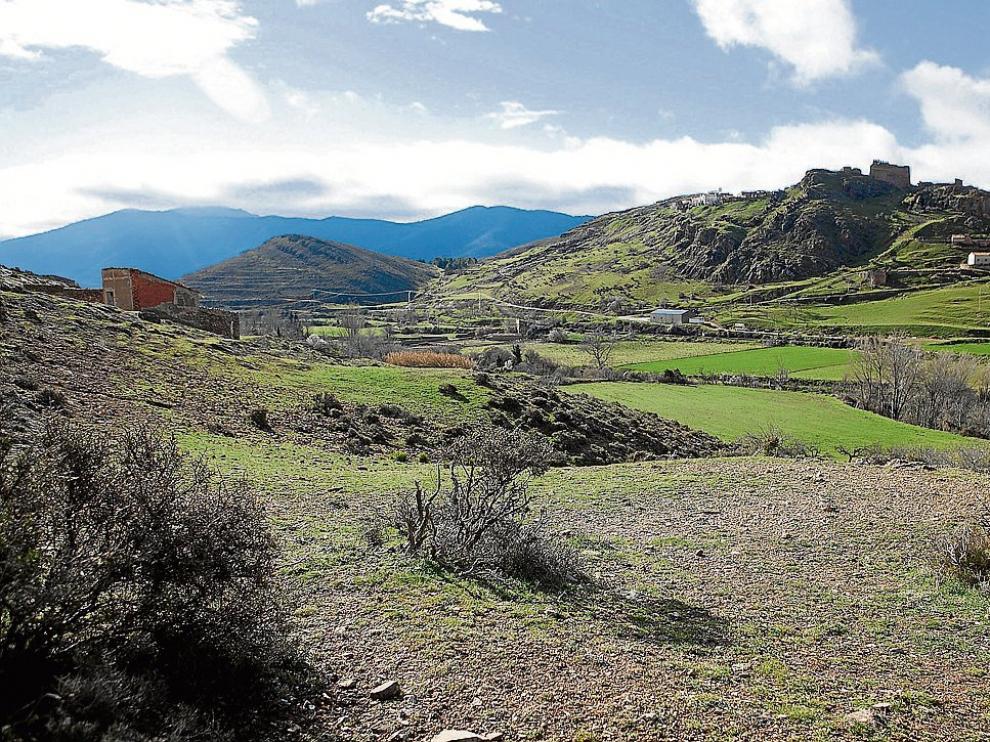 El yacimiento arqueológico de Aranda de Moncayo.