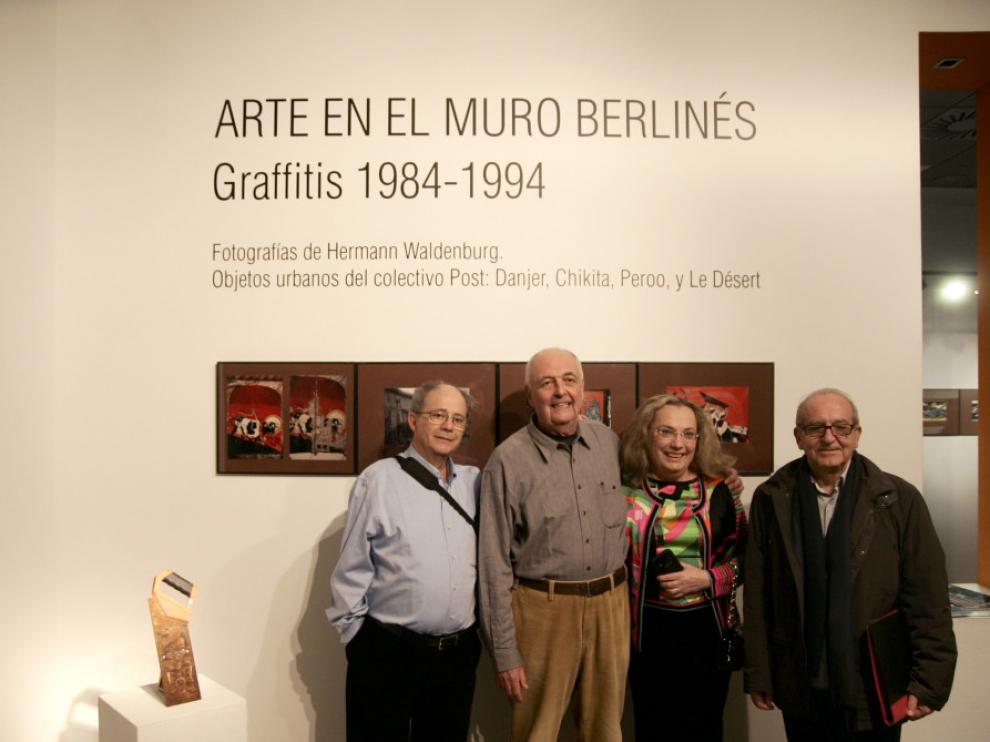Carlos Barboza, Hermann Waldenburg, Teresa Grasa y Julio Sánchez Millán