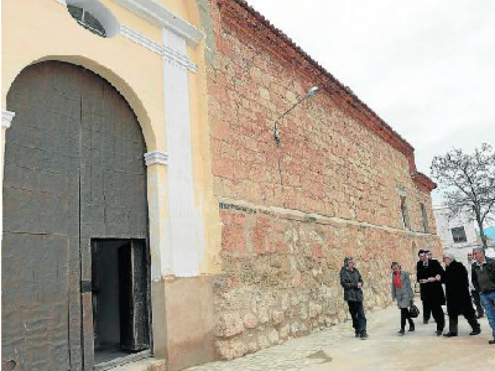 Las obras han eliminado las humedades que afectaban a la fachada principal.