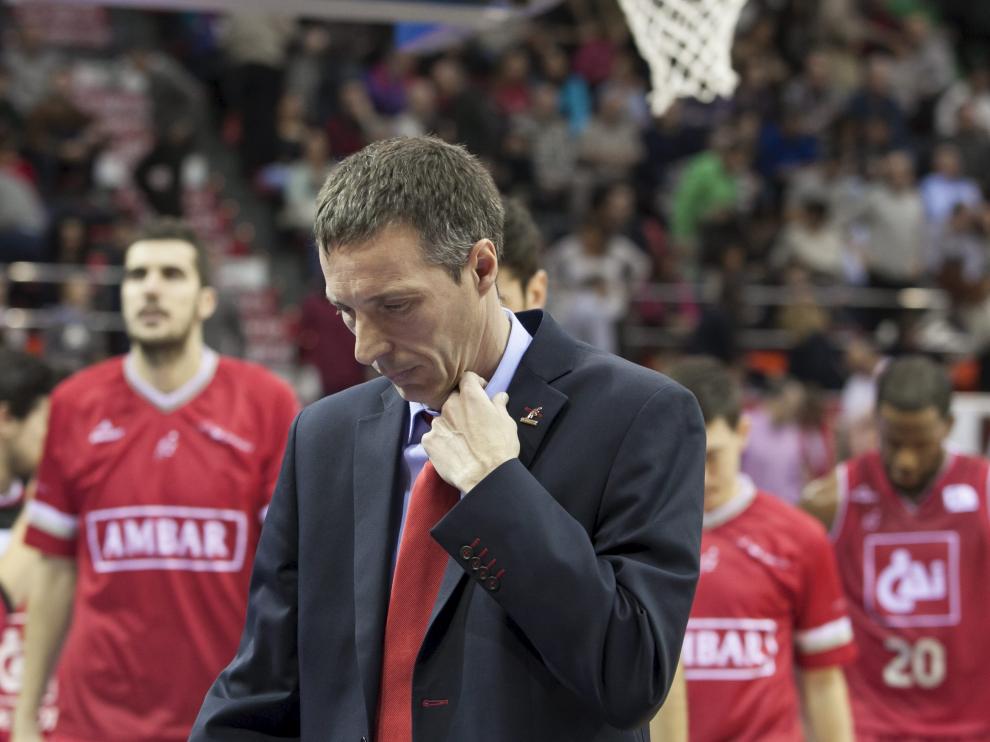 ?Ruiz Lorente, durante un partido en el Príncipe Felipe