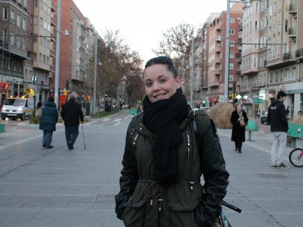 Maru Díaz, secretaria general de Podemos en Zaragoza