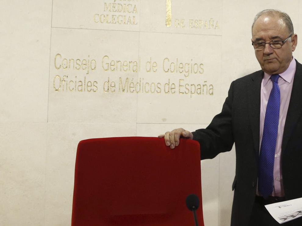 El presidente de la Organización Médica Colegial, Juan José Rodríguez Sendín.