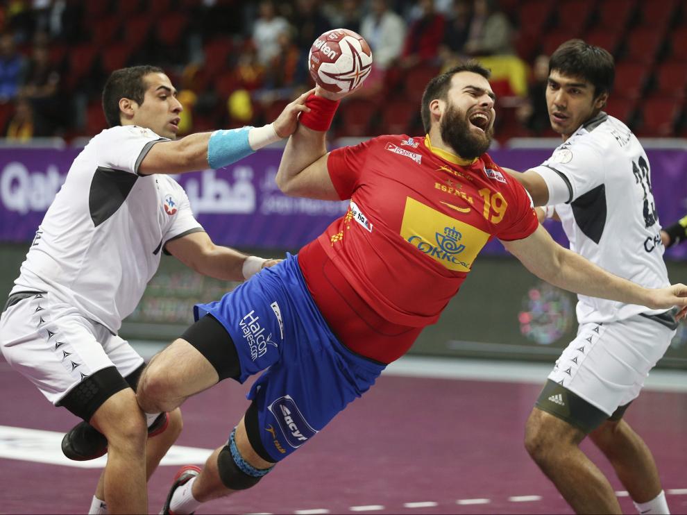 España- Chile, Mundial Balonmano