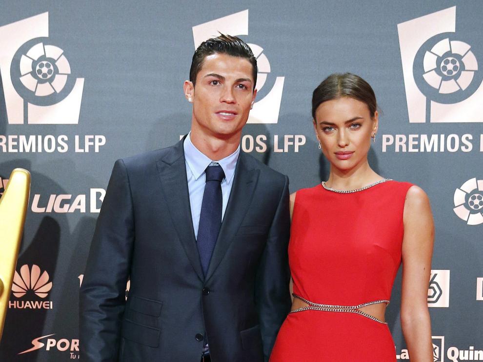 Cristiano Ronaldo y su expareja Iryna