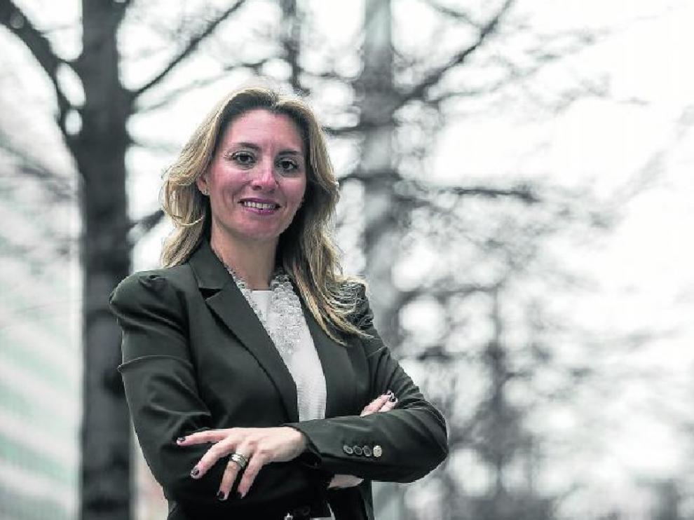 Marta Laiglesia, secretaria general dela Federación de Servicios de CC. OO. Aragón.