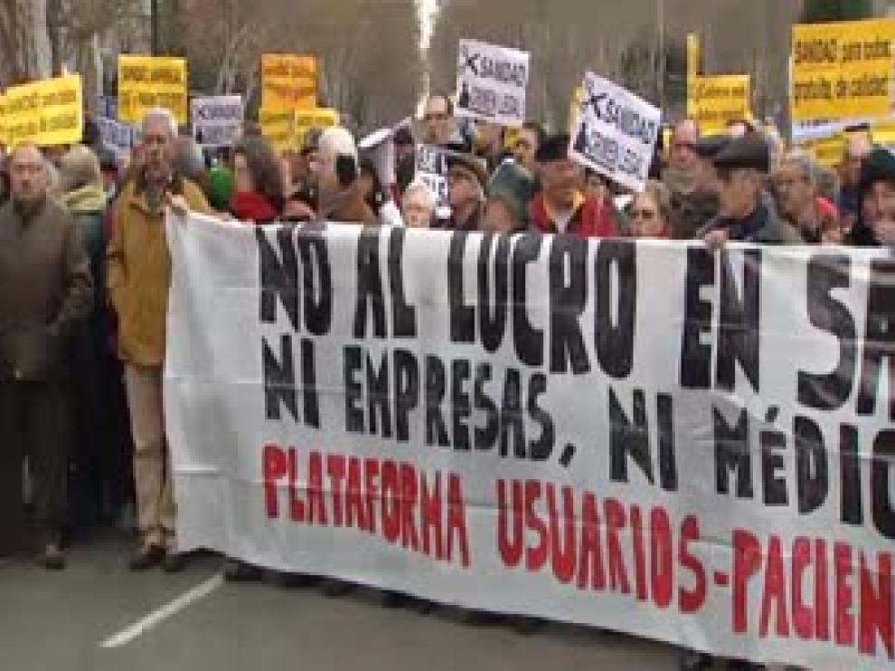 Los afectados de hepatitis C llevan sus protestas a Bruselas