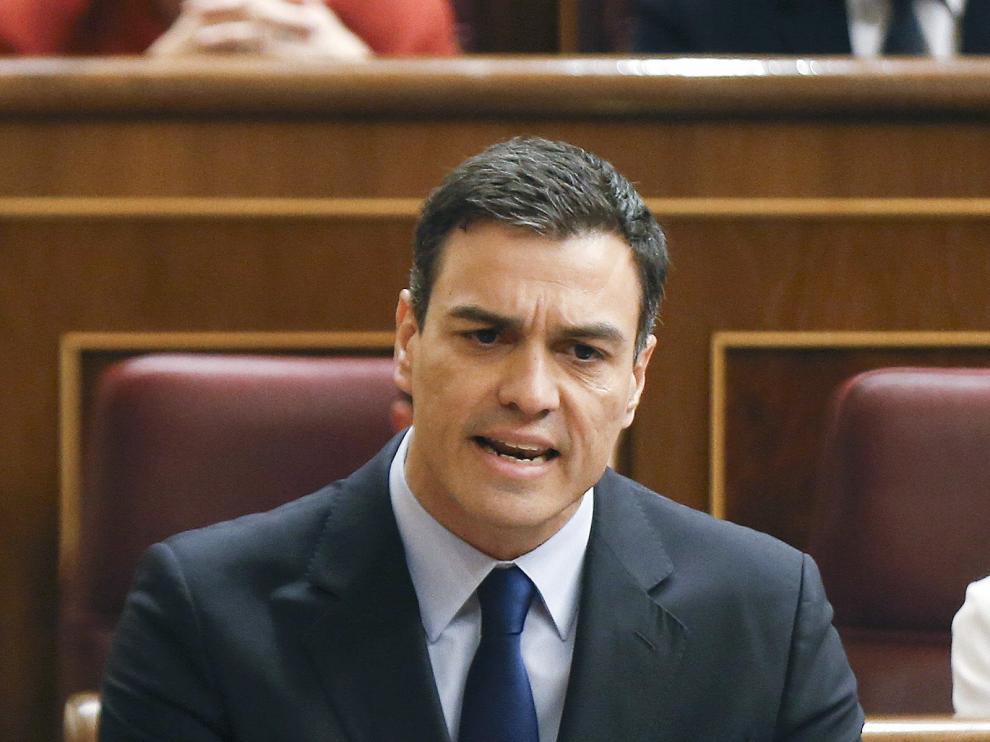 Pedro Sánchez en el Congreso