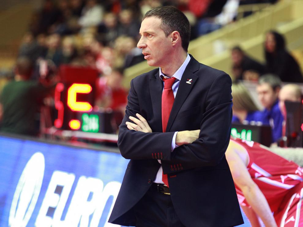 El técnico del CAI Zaragoza, Joaquín Ruiz Lorente