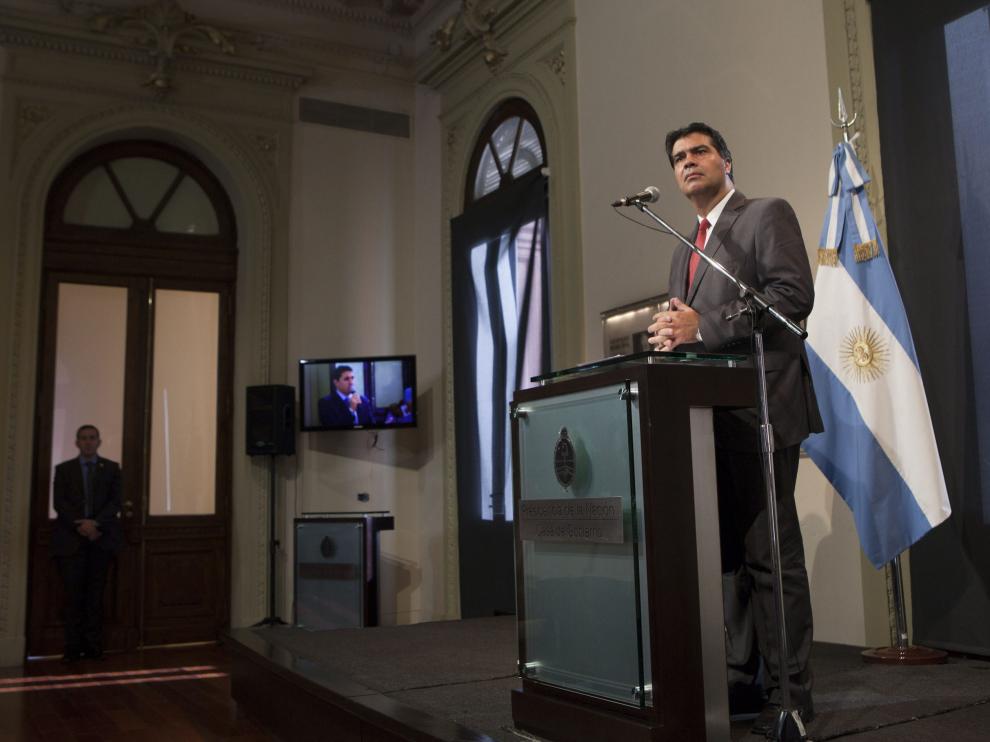 Jorge Capitanich, jefe de Gabinete del Gobierno argentino