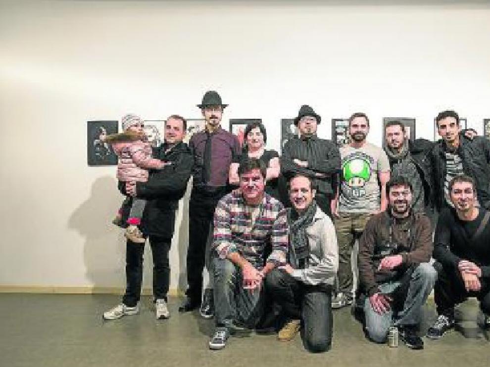 Miguel Ángel Hernández, Diego Burdio, Ana Albares, Chema Cebolla, Javo Ortiz, Julio Gracia, Pablo Marco, David Tapia, Juan Ros, Santi Blasco y Ed Wood.