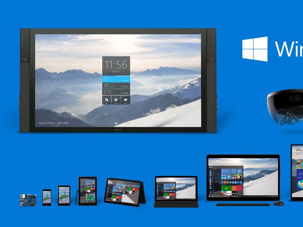 Varios dispositivos con Windows 10