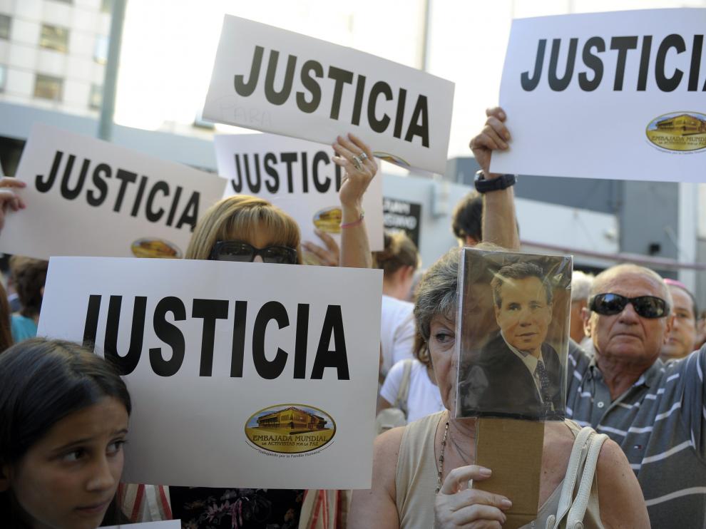 Concentraciones en Buenos Aires por la muerte del fiscal