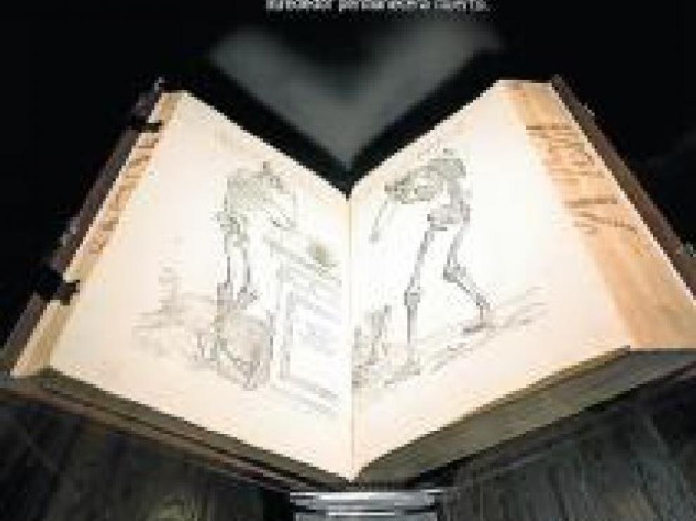 Grabados de una obra de Vesalio