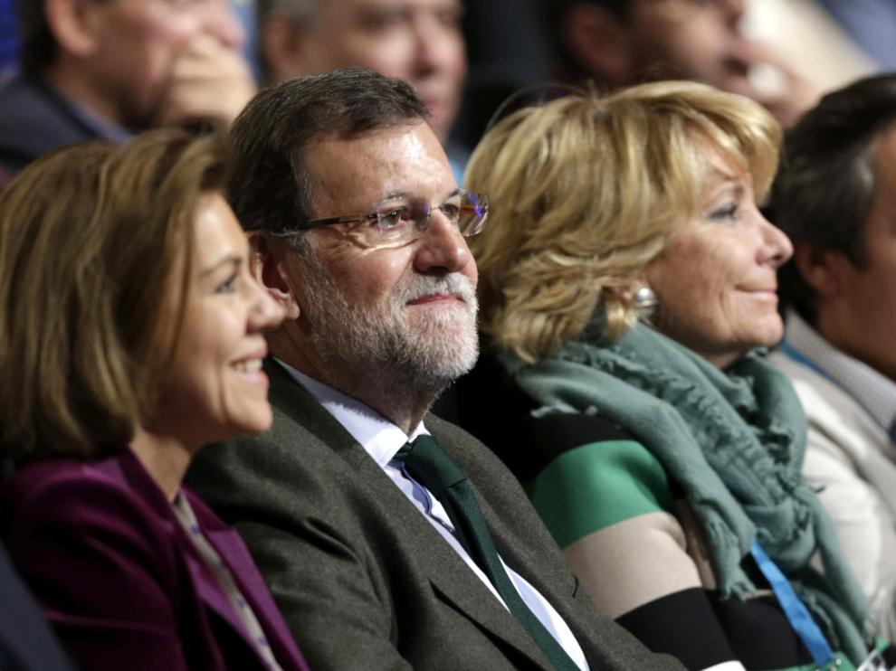 Cospedal, Rajoy, Aguirre y Floriano