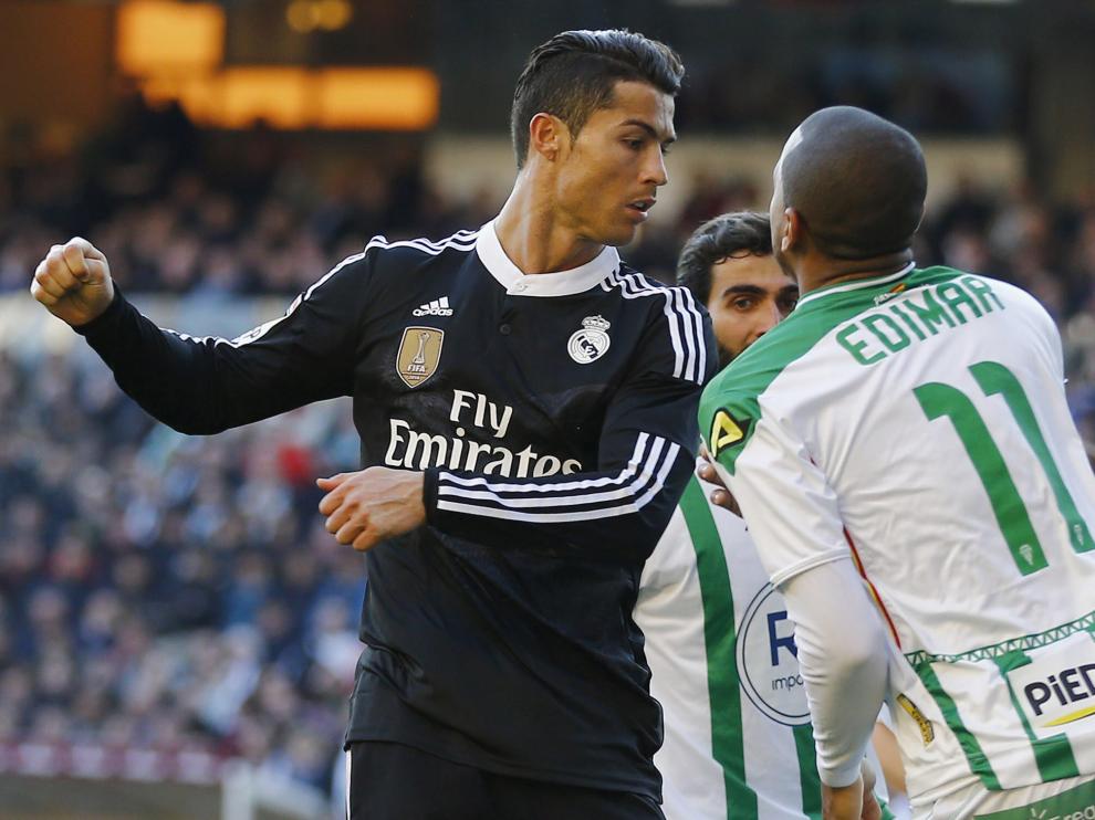 Cristiano en la acción contra Edimar