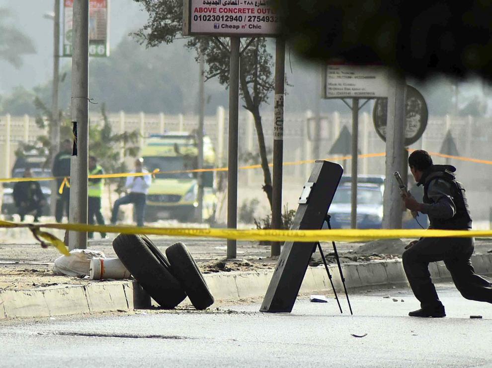 Represión policial en Egipto